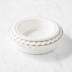Williams Sonoma Stoneware Mini Pie Dishes, Set of 3