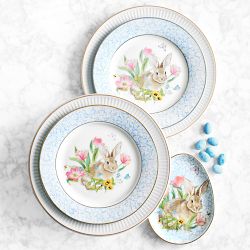 Garden Flowers Appetizer Plates