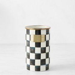 MacKenzie-Childs Courtly Check Utensil Holder