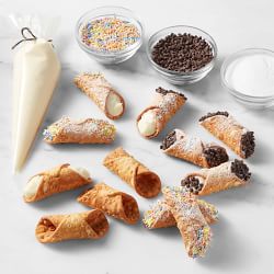 Golden Cannoli Mini Cannoli Kit, Set of 36