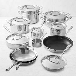 Williams Sonoma Signature Thermo-Clad Stainless-Steel 20-Piece