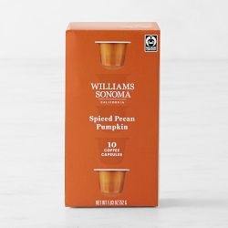 Williams Sonoma Coffee Capsules, Spiced Pecan Pumpkin