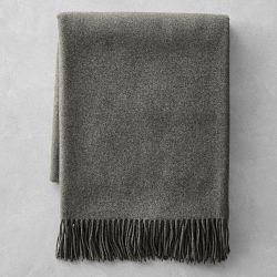 European Solid Grand Cashmere Throw