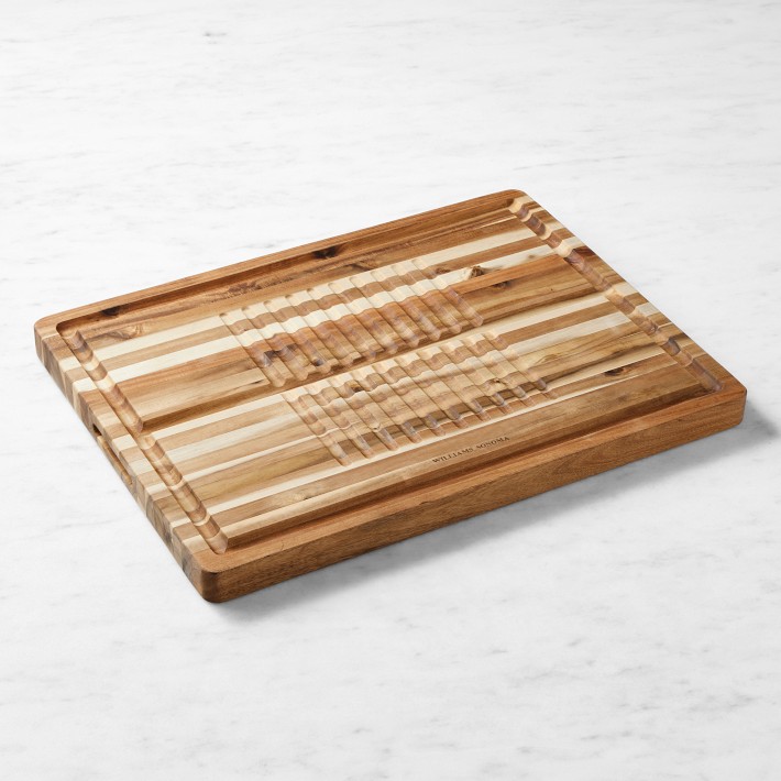 WILLIAMS-SONOMA 木製まな板 Williams Sonoma Teak Carving Board | Williams Sonoma