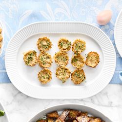 Williams Sonoma Herbed Goat Cheese &amp; Phylo Tartlets, Set of 12