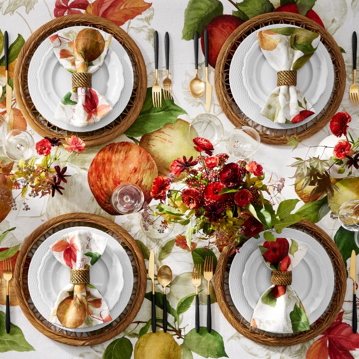 Provençal Garden Tablecloth | Williams Sonoma