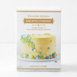 Williams Sonoma Assorted Fondant, Set of 6