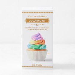 Williams Sonoma Gel Food Coloring, Set of 24