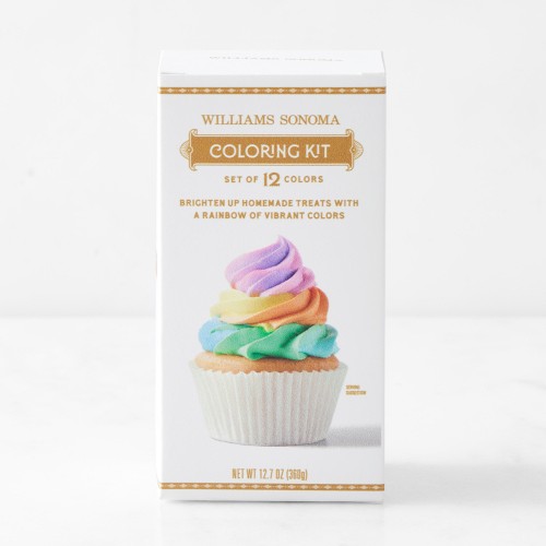 Williams Sonoma Gel Food Coloring, Set of 24