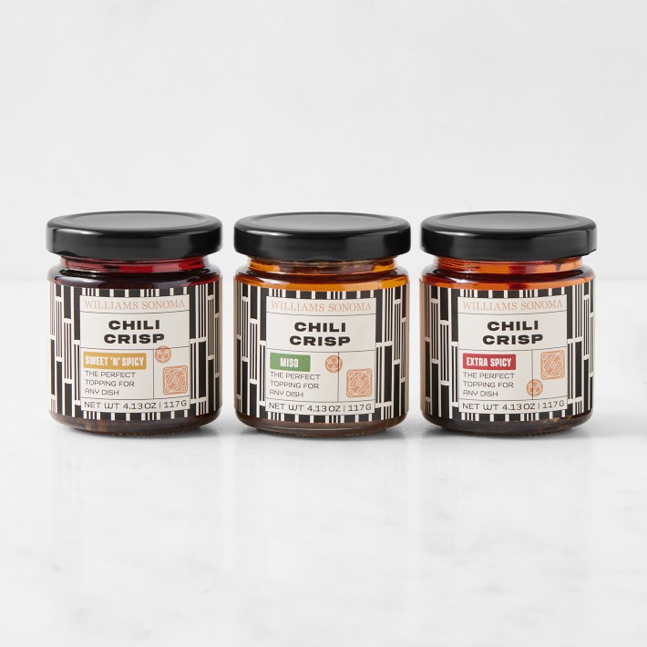 Chili Crisp Trio, Bold & Spicy Flavors | Williams Sonoma