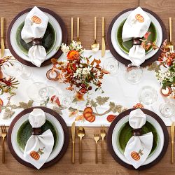 Harvest Embroidered Table Runner