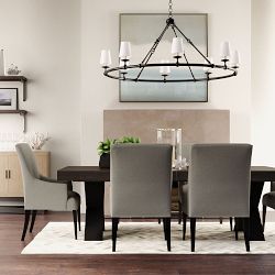 Navarro Extendable Rectangular Dining Table (98"-120")