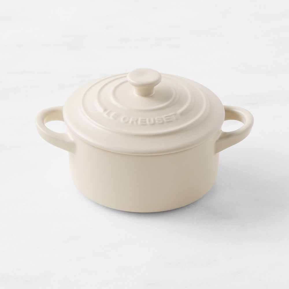 Le Creuset Stoneware Mini Round Cocotte - 8-Oz., Brioche
