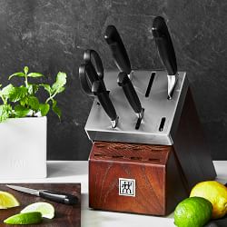 Zwilling Four Star Self-Sharpening Knife Block, Set of 7