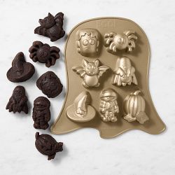 Williams Sonoma Nonstick Cast Aluminim Halloween Cakelet Pan