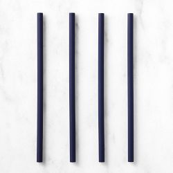 Williams Sonoma Silicone Straws, Set of 4