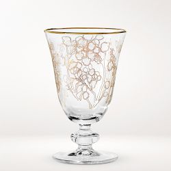 Cherry Blossom Goblets, 9.5-oz, Set of 4