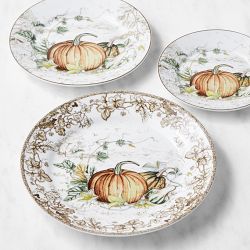 Plymouth Pumpkin Dinnerware 12-Piece Set