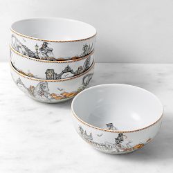 Haunted Hosts Cereal Bowls, Set of 4