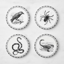 Spooky Soirée Coasters, Set of 4