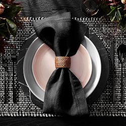 Nito Napkin Rings, Set of 4