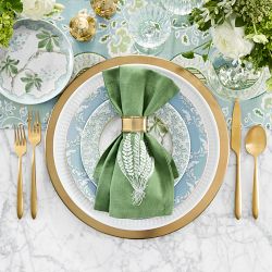 Sanderson x Williams Sonoma Woodland Fern Napkins, Set of 4