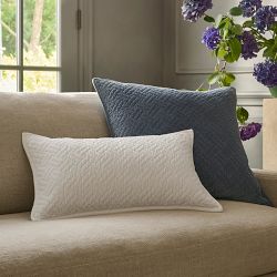 Heritage Lattice Velvet Pillow Cover