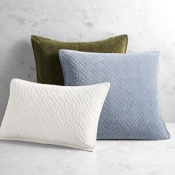 Heritage Lattice Velvet Pillow Cover