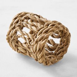 Open Woven Napkin Rings, Set of 4