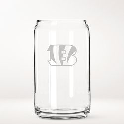 NFL Beer Can Glasses, Set of 4, Cincinnati Bengals