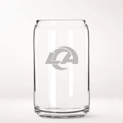 NFL Beer Can Glasses, Set of 4, Los Angeles Rams