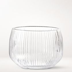 Fortessa Estiva Textured Short Tumblers, Set of 4, Clear