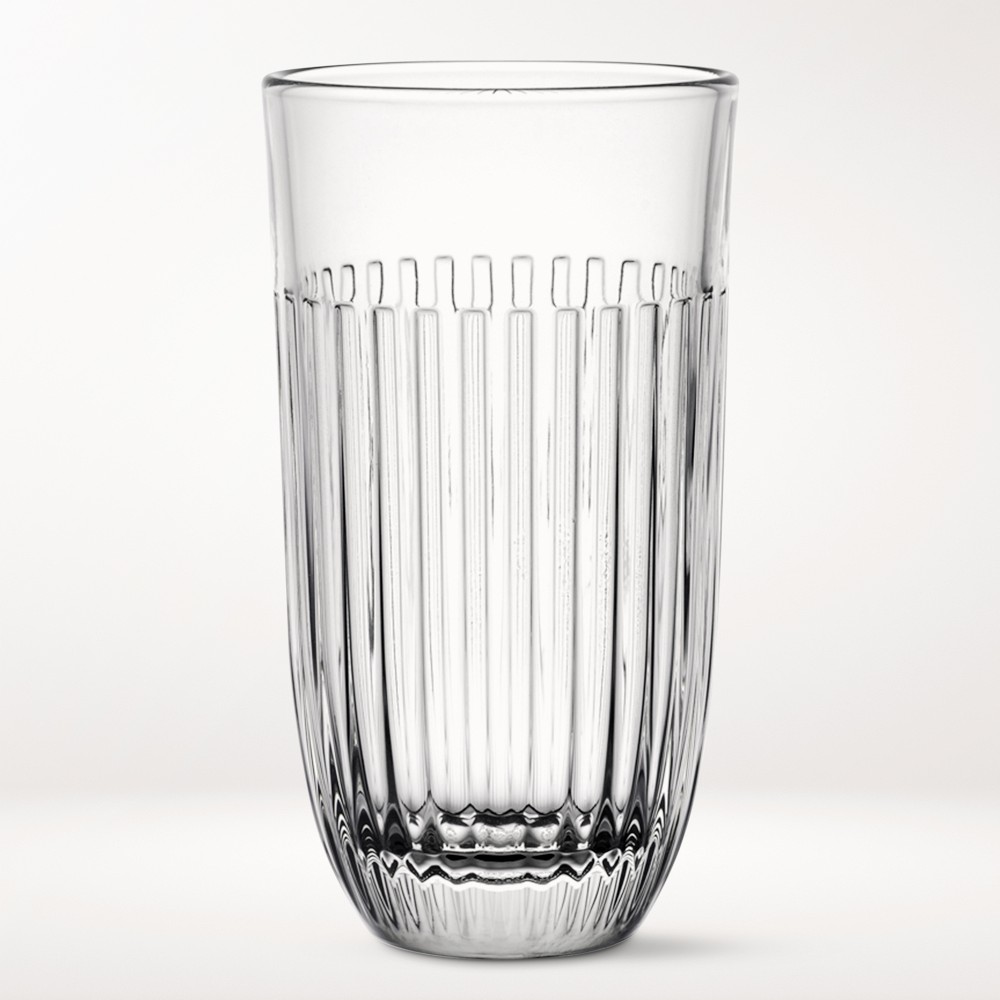 La Rochere Ouessant Tall Tumblers, 15-oz, Set of 6 - Set of 6, Clear