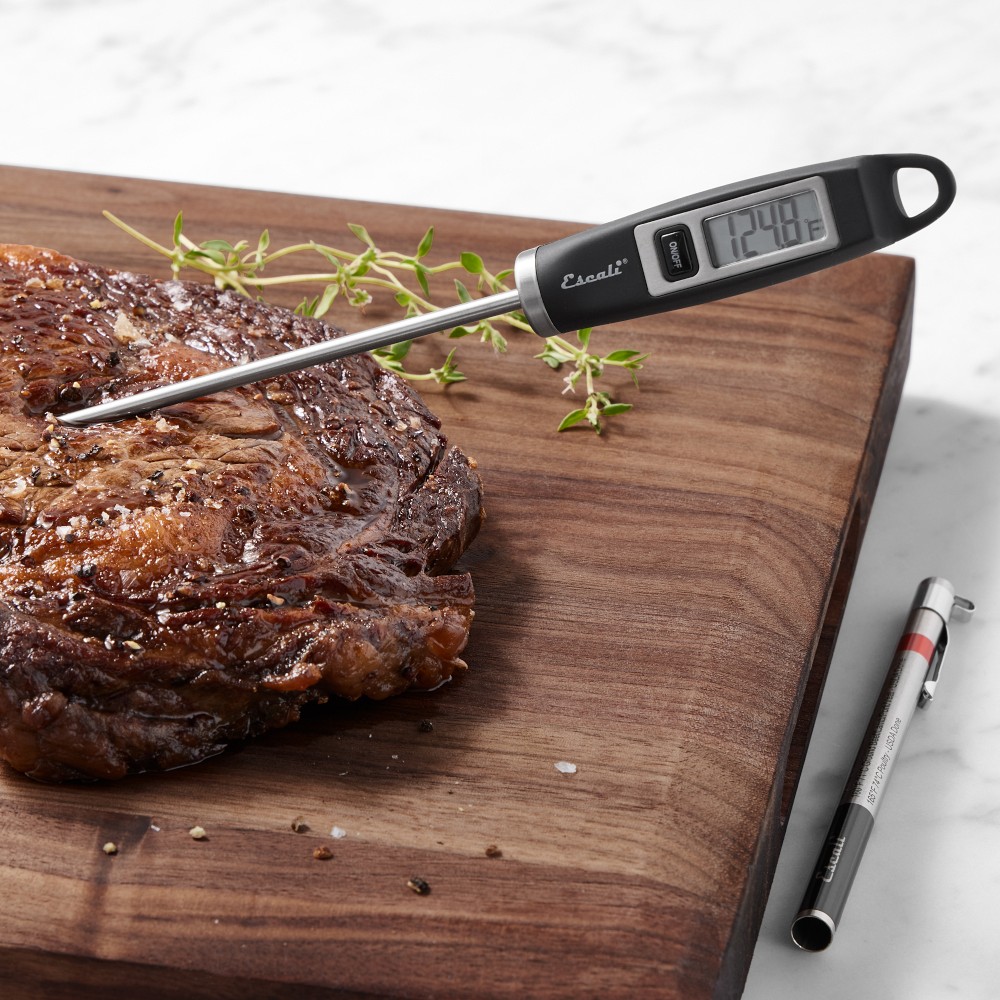 Escali Gourmet Digital Thermometer, Black - Black