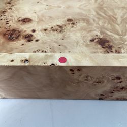 OPEN BOX:Burl Wood Tray, Rectangular