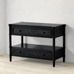 Cane 2-Drawer Nightstand (36")