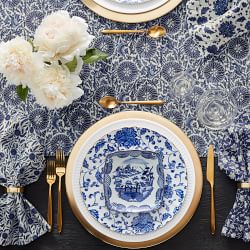 Marlo Thomas x Williams Sonoma Blue Dinnerware Collection