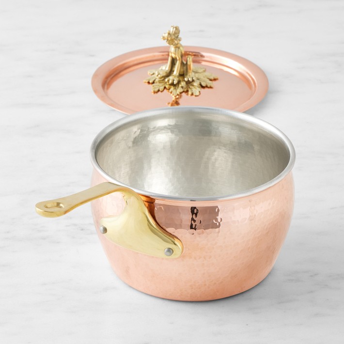 Ruffoni Disney Copper Saucepan with Pluto Knob | Williams Sonoma