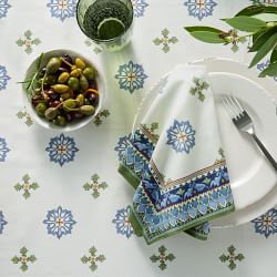 Sicily Verdi Tablecloth