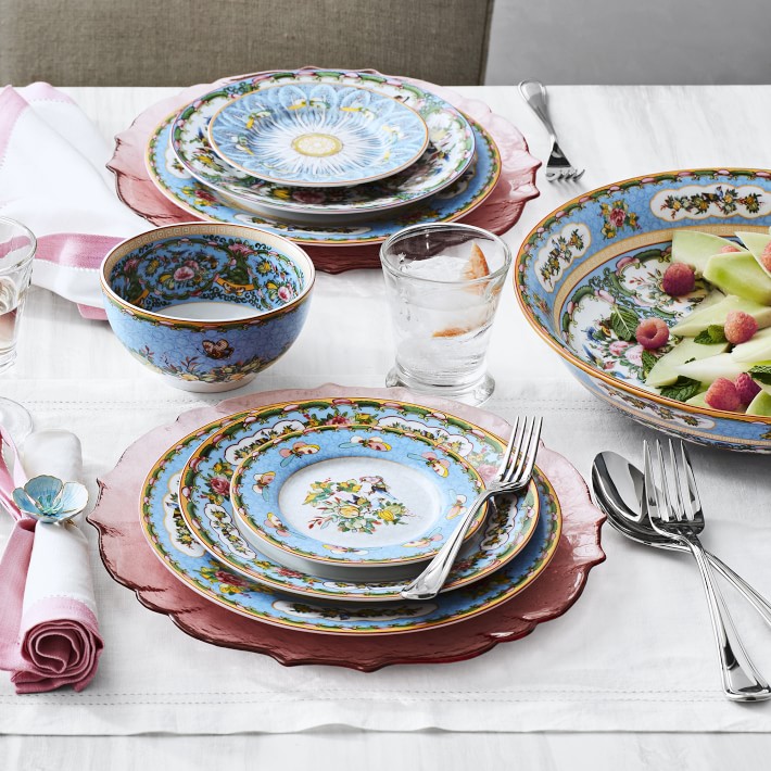 Famille Rose Appetizer Plates | Williams Sonoma