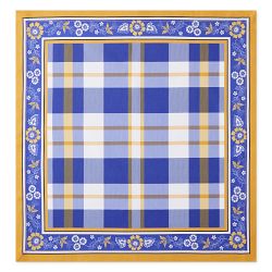 Gingham Floral Napkins, Set of 4