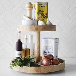 Hold Everything 2-Tiered Lazy Susan, 15" Base