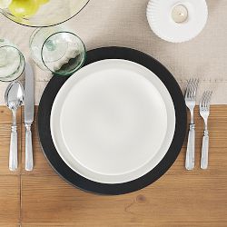 Open Kitchen by Williams Sonoma Matte Coupe Dinner &amp; Salad Plates, Set of 8