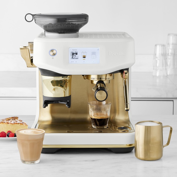 Bristol Brass ホワイト Breville Barista Touch™ Impress Brass Espresso Machine | Williams