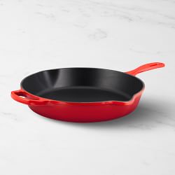 Le Creuset Signature Enameled Cast Iron Deep Skillet, 12", Red