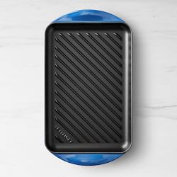 Le Creuset Enameled Cast Iron Skinny Grill, Lapis