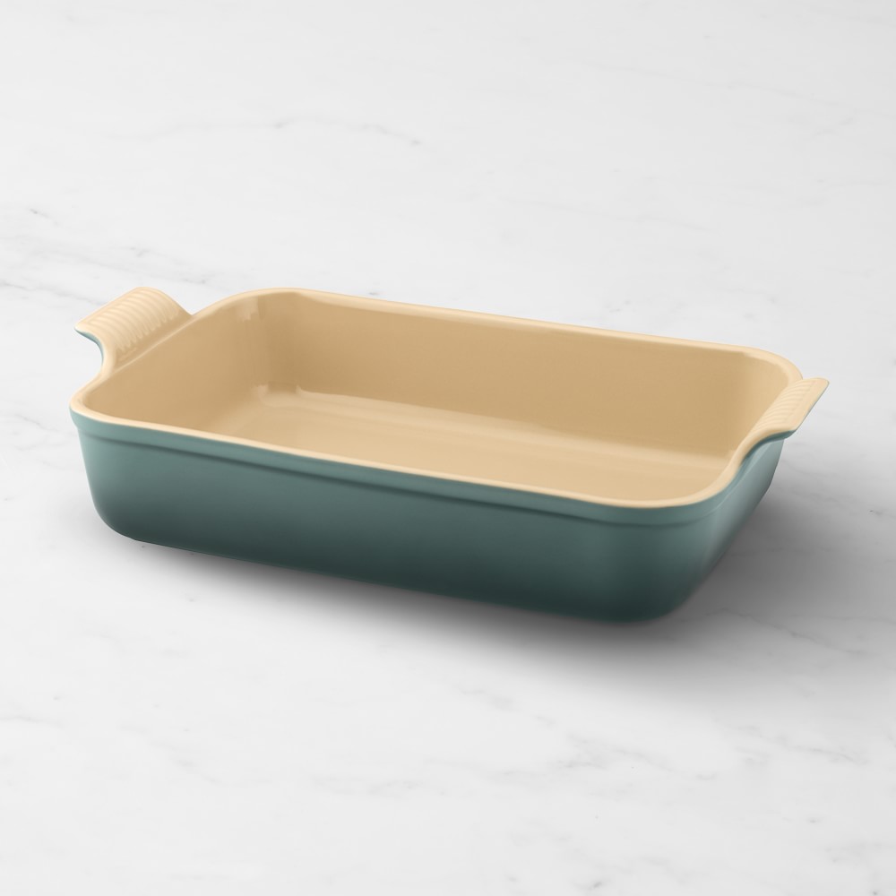 Le Creuset Heritage Stoneware Rectangular Dish - 9" X 12", Ocean