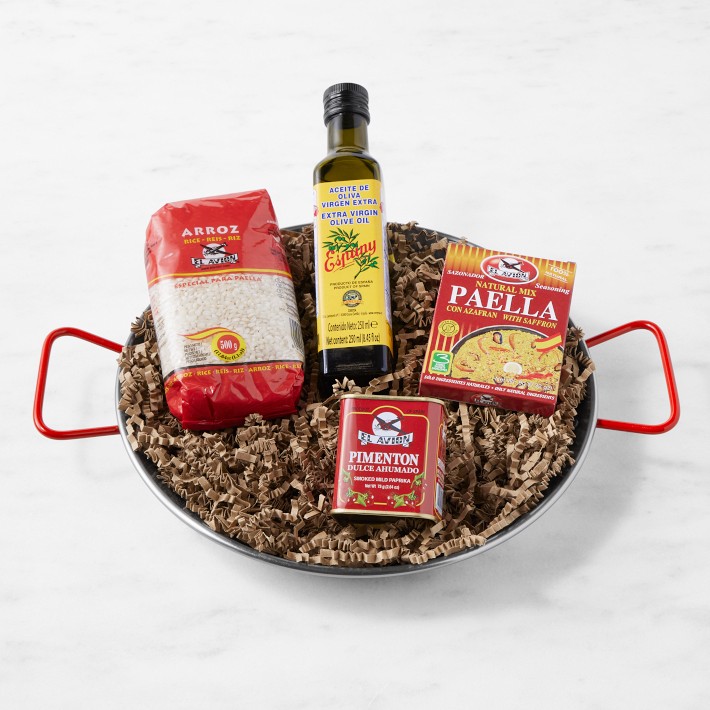 Spanish Paella Gift Set in Paella Pan