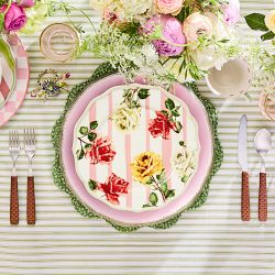 MacKenzie-Childs Garden Gala Dinner Plate