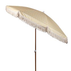 6.5' Round Beach State Summerland Portable Umbrella, Havana